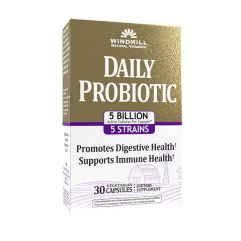 Probiotic Daily CFU 30 Caps by Windmill Health