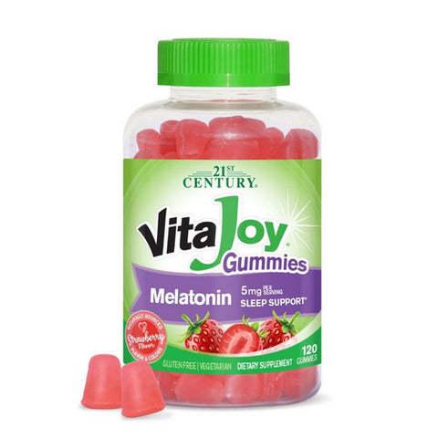 21st Century, Vitajoy Melatonin, 120 Gummies 21st Century