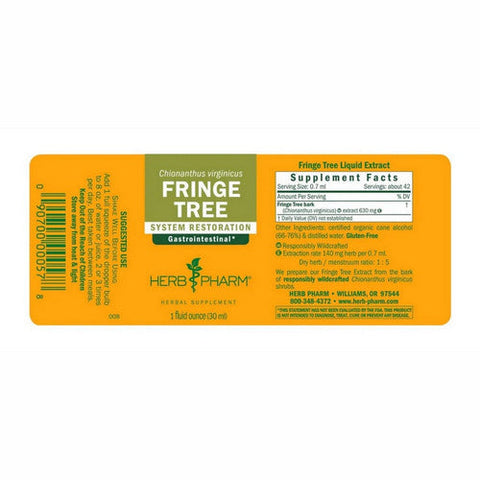 Herb Pharm, Fringe Tree, 1 Oz Herb Pharm