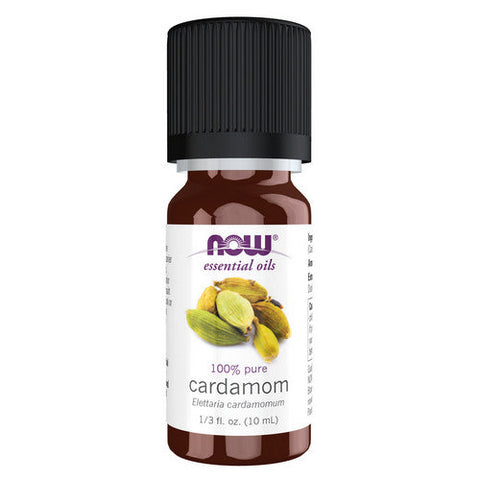 Now Foods, 100% Pure Cardamom Oil, 10 Ml Now Foods