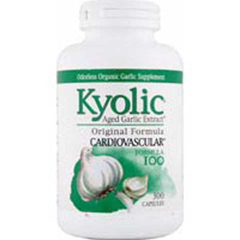 Kyolic, Aged Garlic Extract Cardiovascular Health Original Formula 100, FORMULA 100, 100 TAB Kyolic