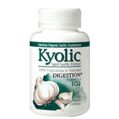Kyolic, A.G.E. with Enzymes Formula 102, VEG, 100 TAB Kyolic