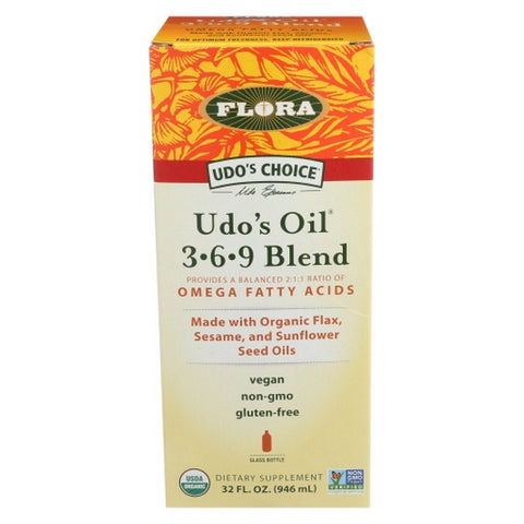 Flora, Udo's Oil Blend, 32 Oz Flora