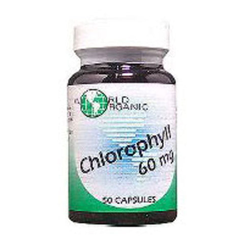 World Organics, Chlorophyll, 60 MG, 50 Caps World Organics