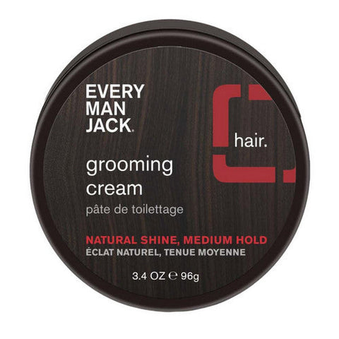 Every Man Jack, Hair Grooming Cream Fragrance Free, 3.4 Oz Every Man Jack