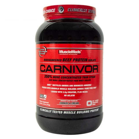 Muscle Meds, Carnivor Cookies & Cream, 2 lbs Muscle Meds