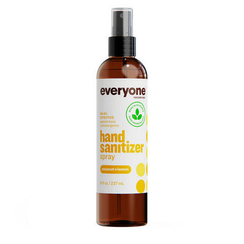 EO Products, Everyone Hand Sanitizer Spray Coconut & Lemon, 8 Oz EO Products