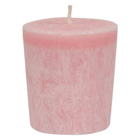 Aloha Bay, Candle Votives Sandalwood Soft Pink, 12 Count Aloha Bay