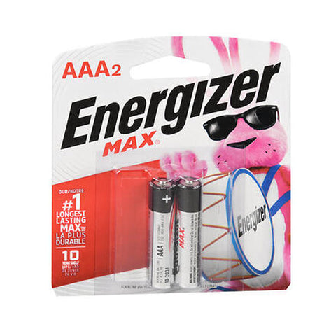 Energizer, Max Alkaline Batteries Aaa, 2 Count Energizer
