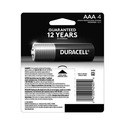 Duracell, Power Boost Alkaline Batteries Aaa, 2 Count