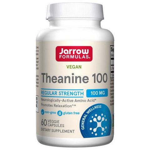 Jarrow Formulas, Theanine, 100 mg, 60 Caps Jarrow Formulas