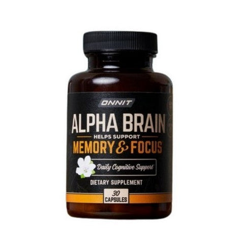 Onnit, Alpha Brain Memory Focus, 30 Caps Onnit