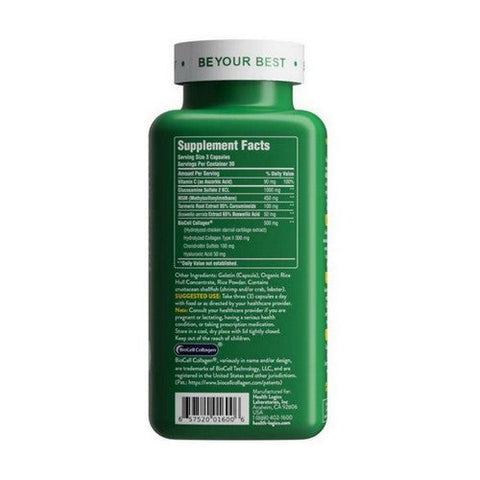 Health Logics, Move Healthy Joints With BioCell Collagen, 90 Caps