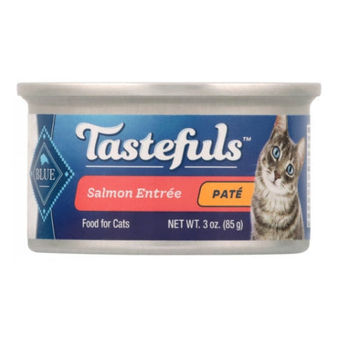 Blue Buffalo, Tastefuls Natural Salmon Wet Cat Food, 3 Oz Blue Buffalo