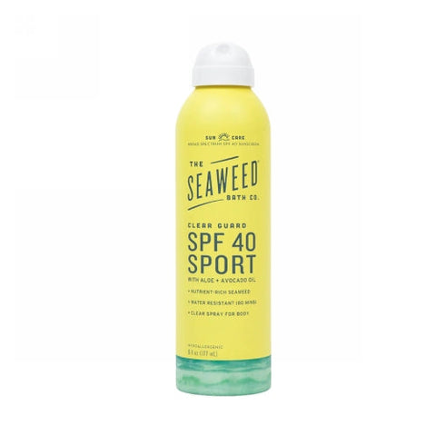 Sea Weed Bath Company, Clear Guard SPF 40  Sport, 6 Oz