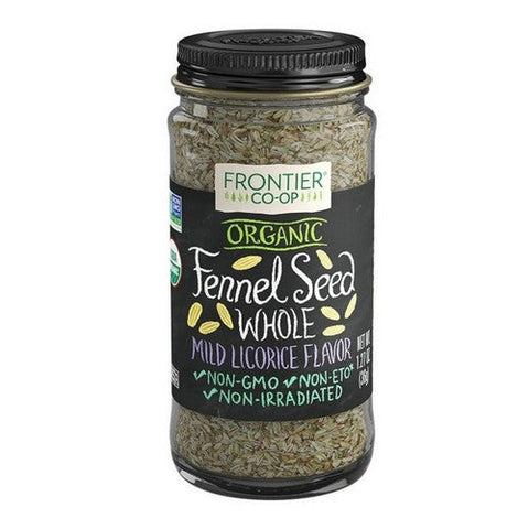 Frontier Herb, Organic Fennel Seed Whole, 1.28 Oz Frontier Herb