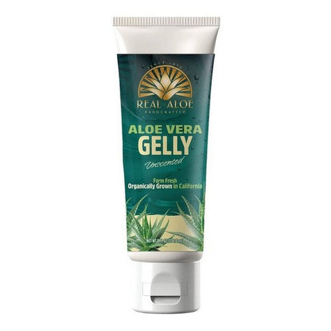 Real Aloe, AloeVera Gelly, Unscented 8 Oz Real Aloe