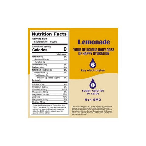 Ultima Replenisher, Electrolyte Drink Mix Canister Lemonade, 30 Servings Ultima Replenisher