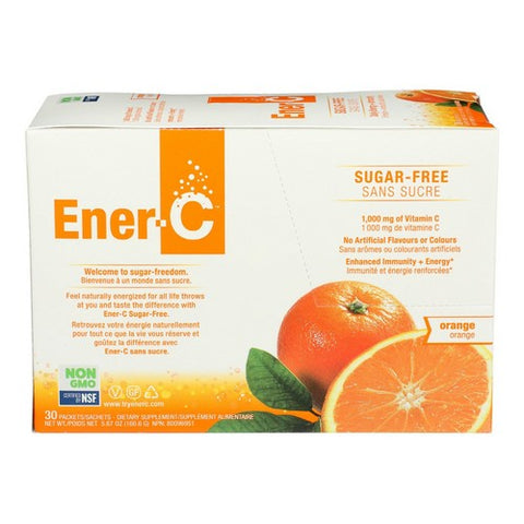Ener-C, Vitamin C Orange Sugar Free, 30 Count Ener-C