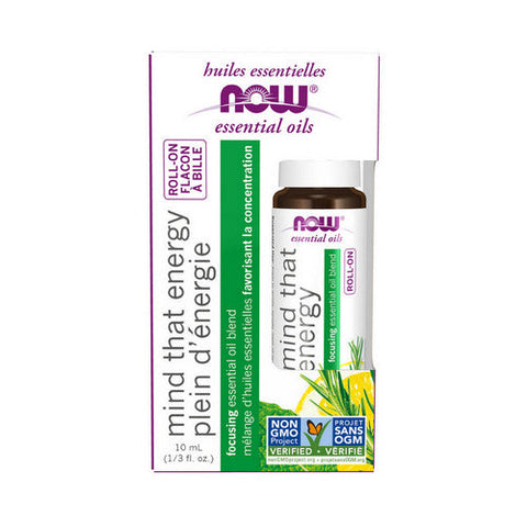 Now Foods, Mind That Energy Essentail Oils, 10 ml Now Foods