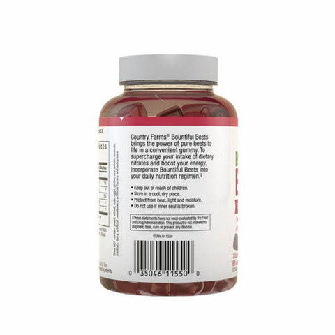 Country Farms, Bountiful Beets, 60 Gummies Country Farms