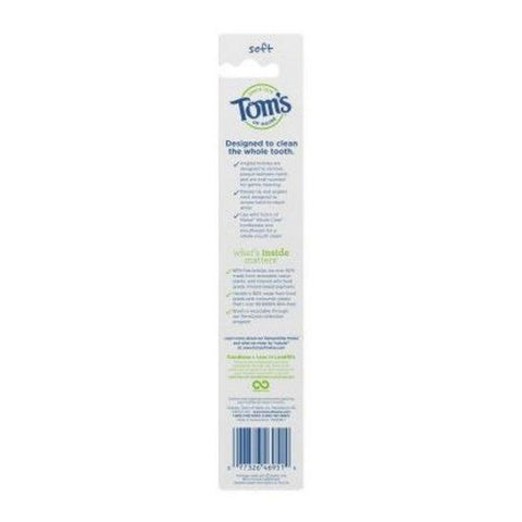 Tom's Of Maine, Whole Care Soft-Bristle Toothbrush, 2 Count Tom's Of Maine