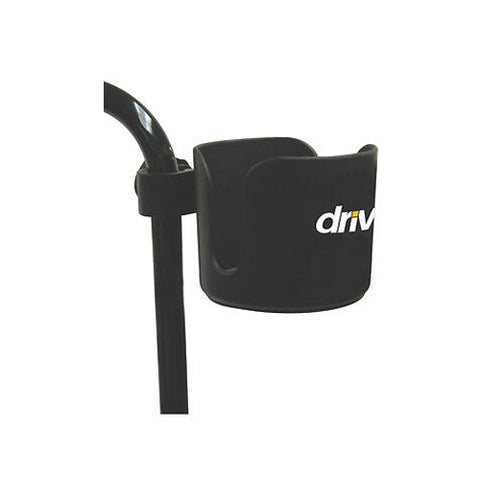 Drive Medical, Universal Cup Holder 3'' Black, 1 Count Drive Medical