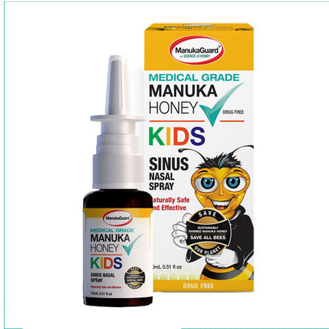 Manuka Guard, Kids Sinus Cleanser Nasal Spray, .5 Oz Manuka Guard