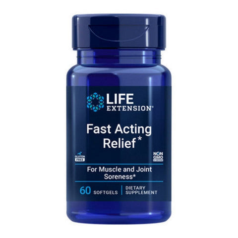 Life Extension, Fast Acting Relief, 60 Softgels Life Extension