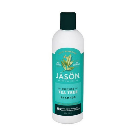 Jason Natural Products, Hair Remedies Purifying Tea Tree Shampoo, 12 Oz Jason Natural Products