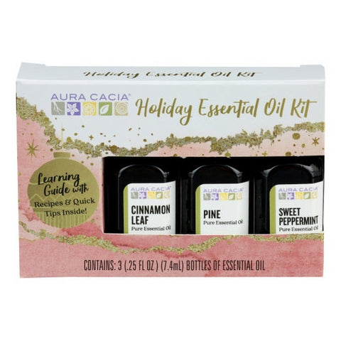 Aura Cacia, Holiday Oil Kit, 7.4 ml Aura Cacia