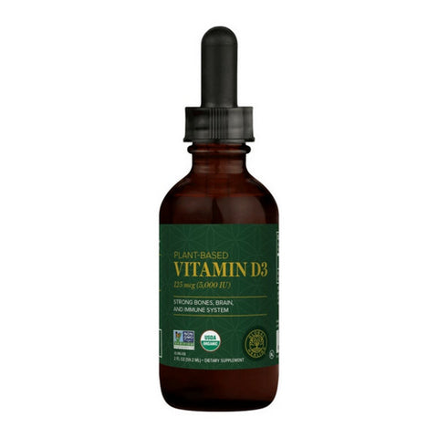 Global Healing Center, Vitamin D3, 5000IU, 2 Oz Global Healing Center