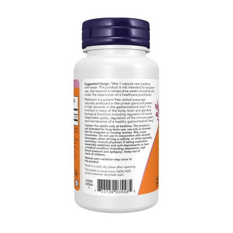 Now Foods, Melatonin Maximum Strength, 20 Mg, 90 Veg Caps Now Foods