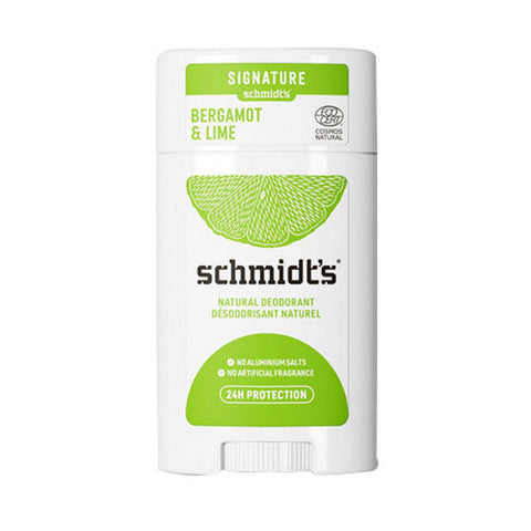 Schmidt's Deodorant, Deodorant Bergamot And Lime, 2.65 Oz Schmidt's Deodorant
