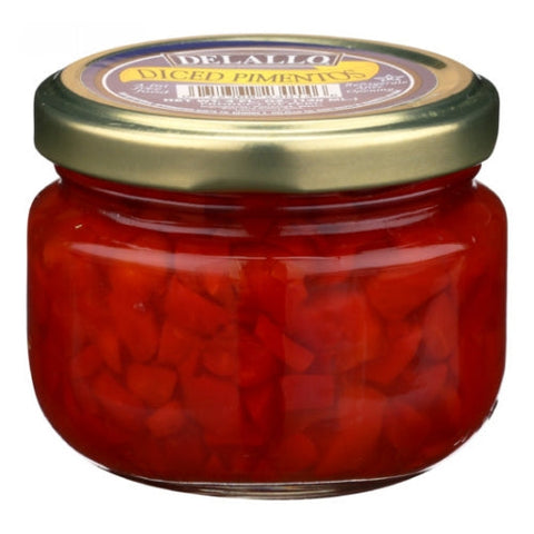 Delallo, Diced Pimentos, 4 Oz Delallo