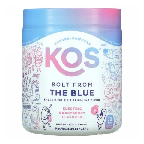 Kos, Organic Blue Spirulina Energizing, 8.36 Oz Kos