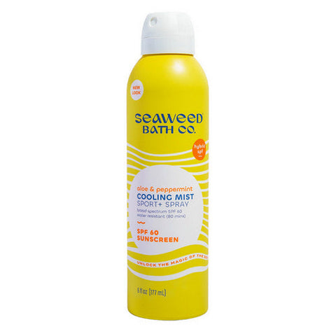 Sea Weed Bath Company, Sunscreen Spray 60 SPF, 6 Oz Sea Weed Bath Company