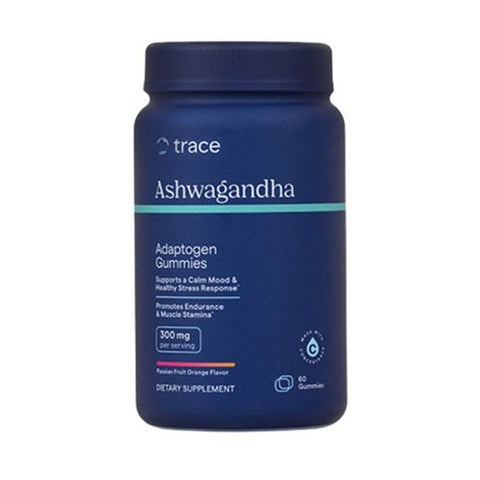 Trace Minerals, Ashwagandha Passion Fruit Orange Flavor, 60 Count Trace Minerals