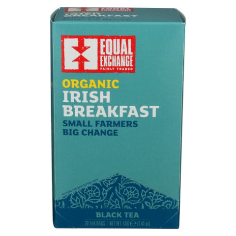 Equal Exchange, Organic Irish Breakfast Tea, 20 Bags (Case of 6) Equal Exchange