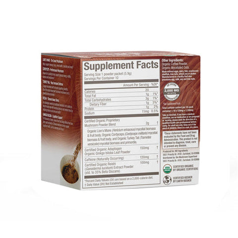Om Mushrooms, Mushroom Coffee Blend, 6.24 Oz Om Mushrooms