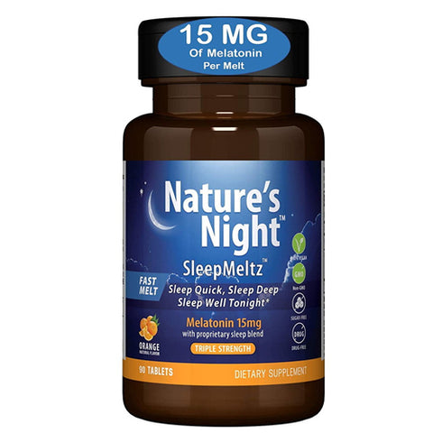 Zero Brands Lic, Nature Night Sleep Melts (Aid), 90 Tabs Zero Brands Lic