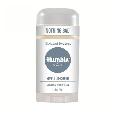 Humble Brands, Deodorant Vegan And Sensitive Skin Formula Unscented, 1 Humble Brands