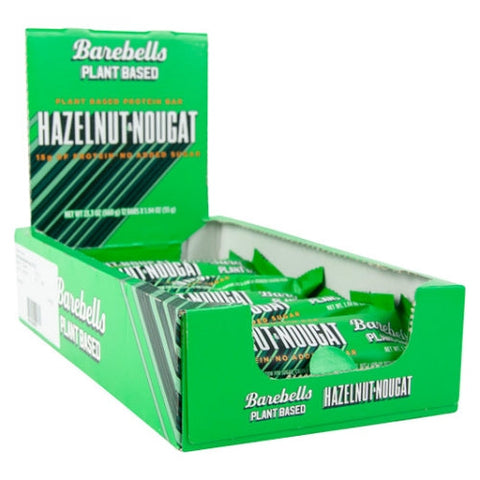 Barebells, Plant Based Bar Hazelnut & Nougat, 12 Count Barebells