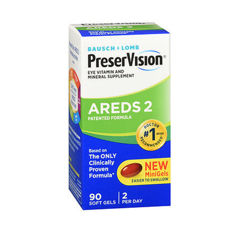 Bausch + Lomb, AREDS 2 Formula, 90 Soft Gels Bausch + Lomb