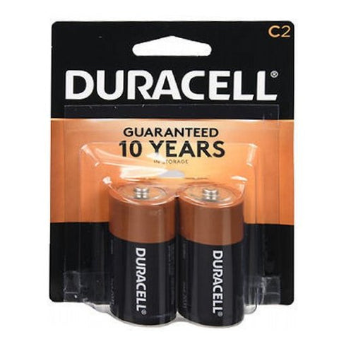 Duracell, Alkaline Batteries, 2 Count Duracell