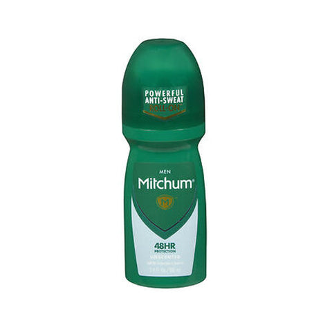 Mitchum, Men Triple Odor Defense Anti-Perspirant And Deodorant Roll-On Unscented, 3.4 Oz Mitchum