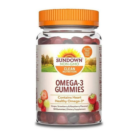 Fish Oil Omega 3 Plus 50 Gummies by Sundown Naturals