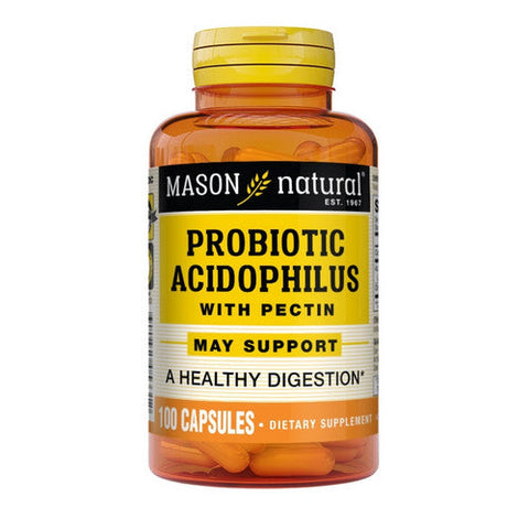 Mason, Probiotic Acidophilus With Pectin, 100 Caps Mason