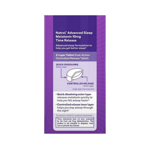 Natrol, Time Release Melatonin, 10 Mg, 100 Tablets Natrol