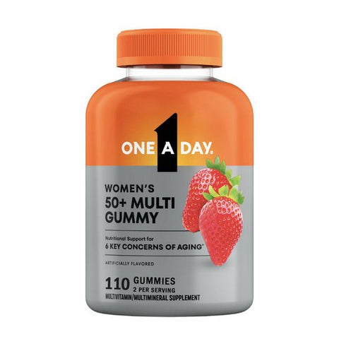 One-A-Day, Women'S 50+ Advanced Multivitamin Gummies, 110 Count One-A-Day